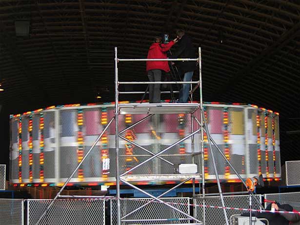 The Life Size Zoetrope, Mark Simon Hewis