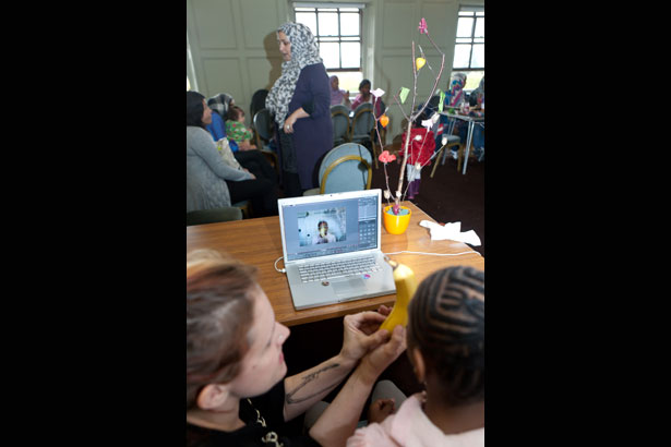 Workshop with Carolina Melis Ham House Richmond photo copyright Tim Mitchell, 2011